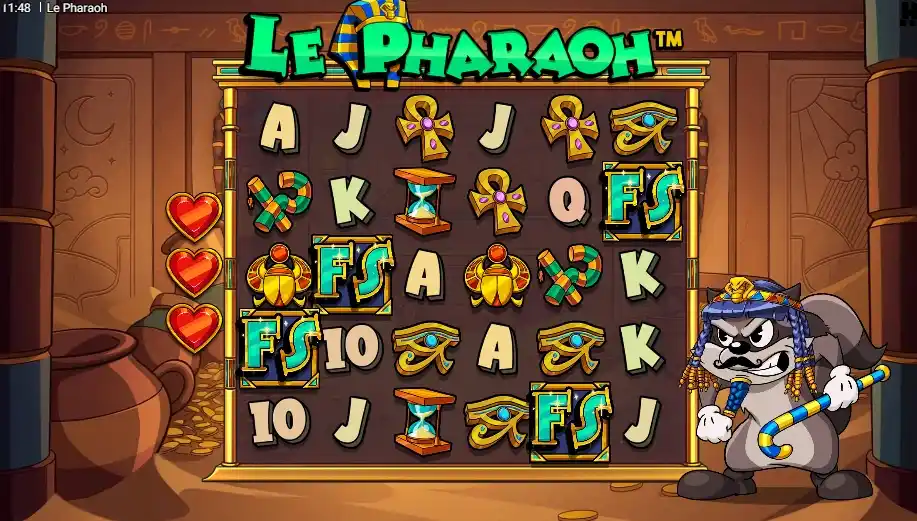 Le Pharaoh Slot Oversigt